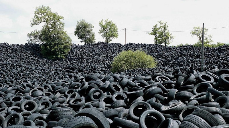 Утилизация шин в России